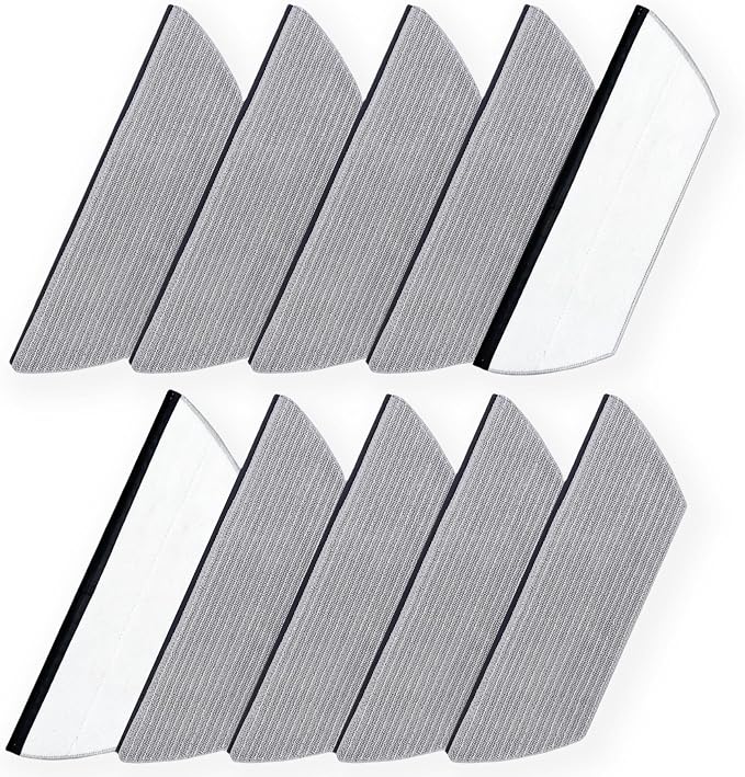 10 Pack Replacement Mop Pads Compatible with Shark AV2800ZE RV2820YE RV2820ZE AV2820S AV2820AE RV2800AE RV2800S PowerDetect Never Touch Pro,Washable Reusable