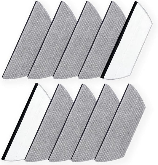 10 Pack Replacement Mop Pads Compatible with Shark AV2800ZE RV2820YE RV2820ZE AV2820S AV2820AE RV2800AE RV2800S PowerDetect Never Touch Pro,Washable Reusable