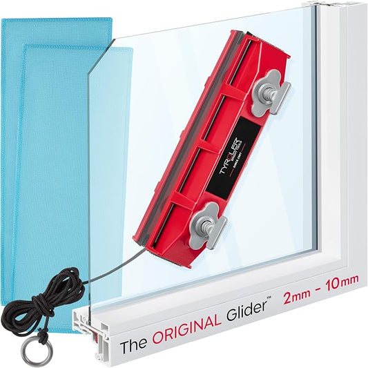Tyroler Glider S-1 AFC Magnetic Window Cleaner Tool Fits Windows 0.1"-0.4" | | Double-Sided Window Cleaner Tool Fits Windows 0.1"-0.4" Thick | Magnet Window Cleaner | Magnetic Glass Cleaner