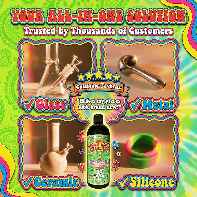 Green Piece® Cleaner - (Made in USA) The All Natural Earth Friendly Cleaner - Liquid Solution 36 Oz