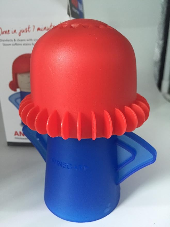 OIF Microwave Oven Steam Cleaner Easily Cleans the Crud In Minutes. Steam Cleans and Disinfects With Vinegar and Water for Home or Office Kitchens