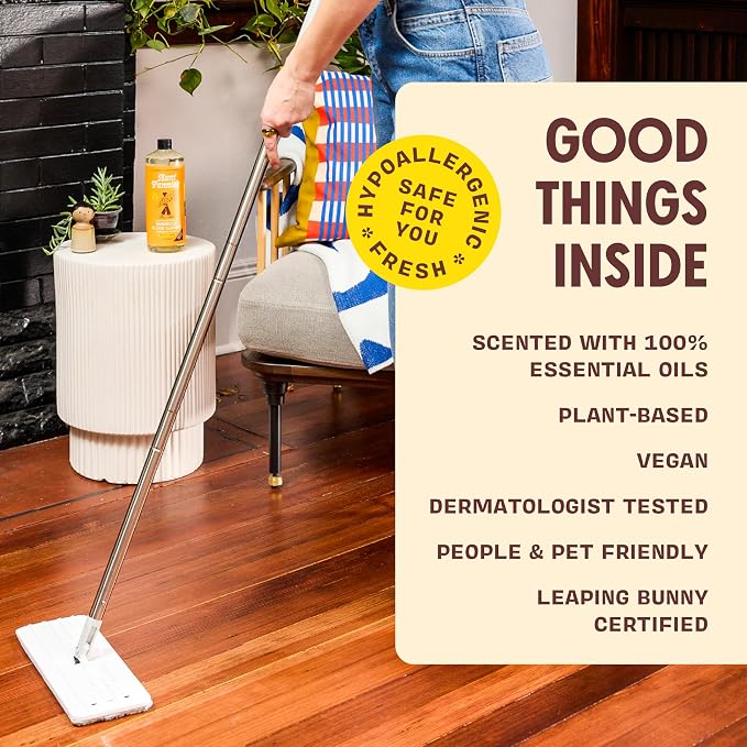 Aunt Fannie's Bundle: Hardwood Floor Cleaner and All-Purpose Wood Spray
