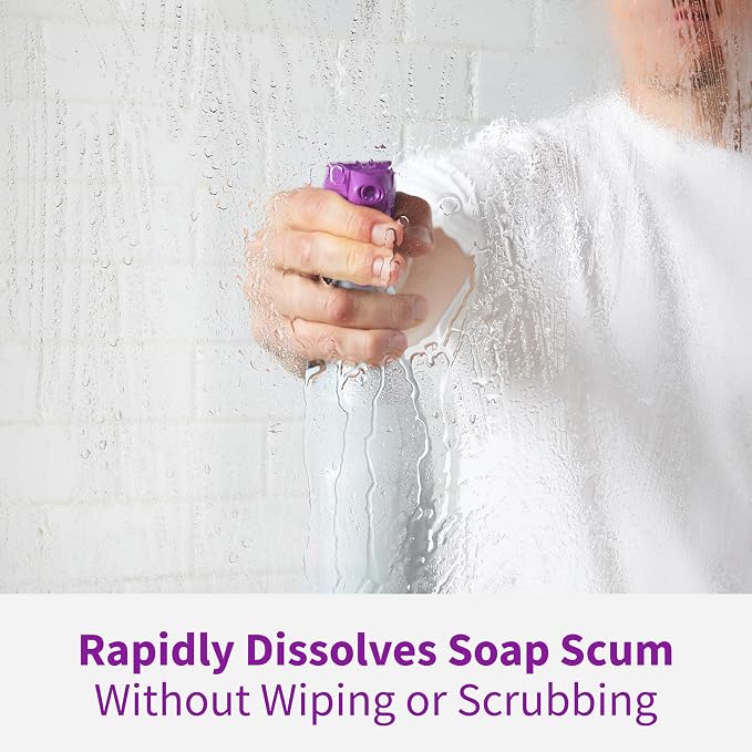 Rejuvenate Soap Scum Remover, 32 Ounces, Easily Dissolves Soap Scum Without Scrubbing