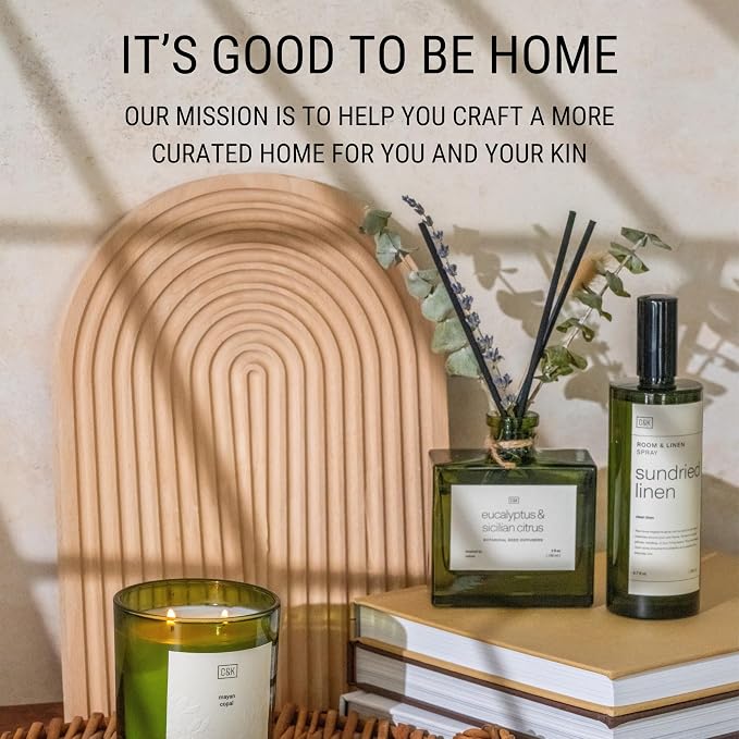 Craft & Kin Premium Lavender Room Spray – Long-Lasting Air Freshener for Home – Natural Essential Oil Linen & Pillow Spray – Odor Eliminator Aroma Mist for Bedroom & Washroom – 6.76 oz