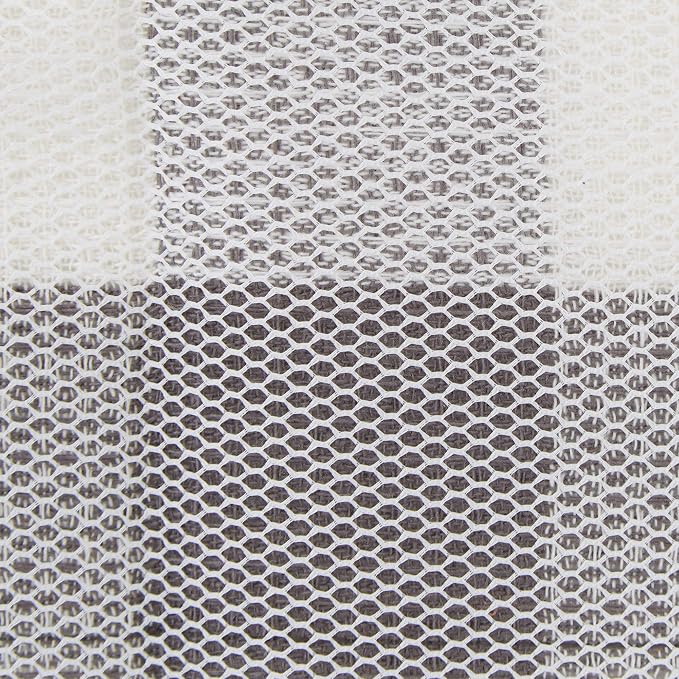DII Scrubber Dishcloths Collection Windowpane Dishrag Set, 12x12, Gray Buffalo Check, 6 Piece
