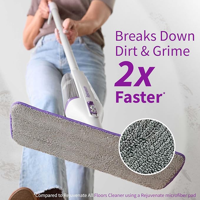 Rejuvenate PowerMax Multi-Surface Floor Cleaner Refill, Citrus & Cedarwood Scent, Designed for All Floor Types, Breaks Down Dirt and Grime for a Powerful Clean, 64 Ounces