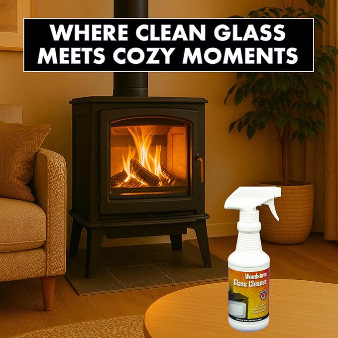 MEECO'S RED DEVIL 701 Wood Stove Glass Cleaner - Removes Creosote, Soot & Smoke from Wood, Pellet, Coal Stoves & Fireplace Inserts (2 Pack, 16 fl oz Each) - Made in the USA
