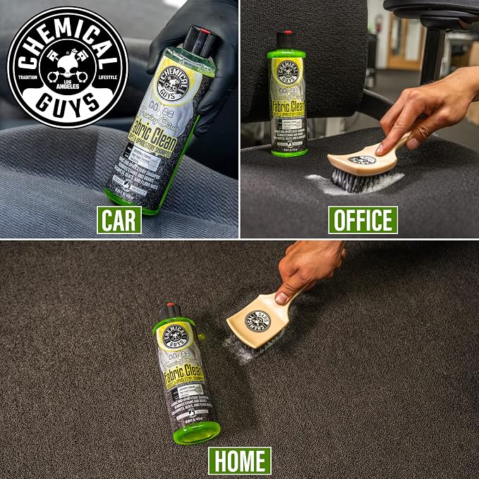 Chemical Guys, Foaming Citrus Fabric & Carpet Cleaner, Seats & Mats, 16 oz | High-foam cleaner lifts coffee, soda and food stains and odors from seats, carpet and floor mats, citrus scent