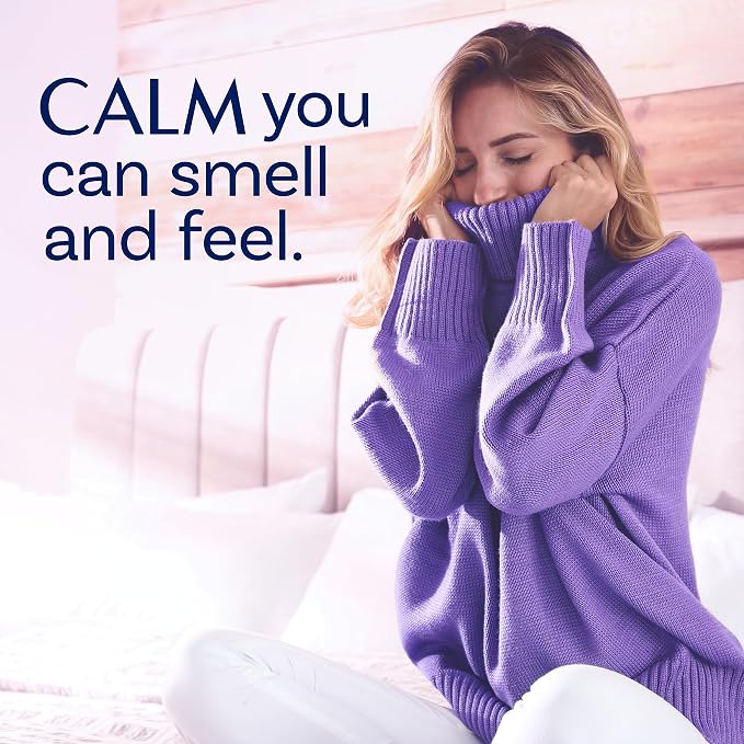 Downy Calm In Wash Laundry Scent Booster Beads, Soothing Lavender And Vanilla Bean Scent, 24.0 OZ, Laundry Scent Beads, Long Lasting Freshness