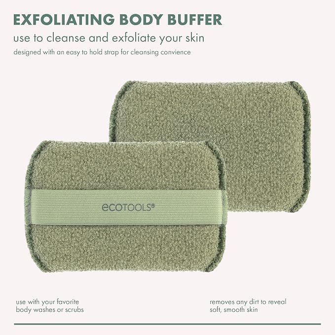 EcoTools Exfoliating Body Buffer, 1 Count