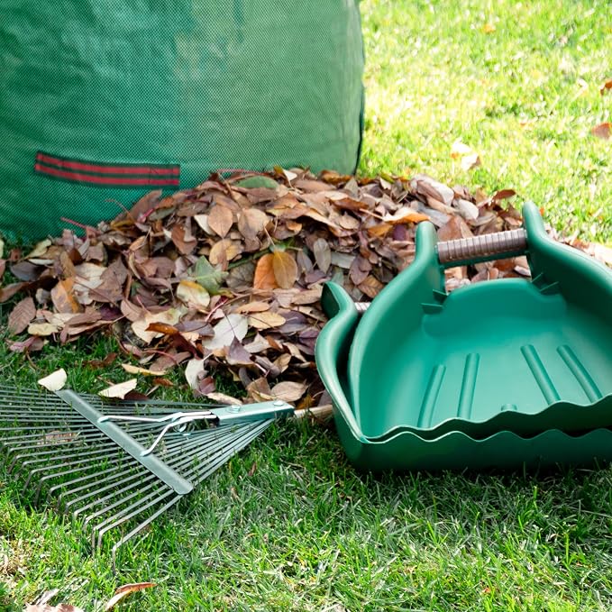 MEKKAPRO Hand Rake Leaf Claws V2.0, Large Garden Grabbers, 1 Pair(2pcs) | Sturdy Ergonomic Grip Leaf Scoops And Leaf Rake Claws, Built As A Garden Claw For Lawn Grass Removal In Any Yard Space Today