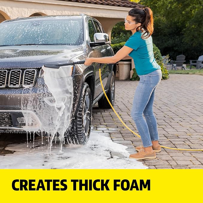 KÄRCHER Vehicle Wash and Wax, Pressure Washer Detergent | Cleans Cars, Bikes, Trucks, Boats and More, Highly Concentrated, Makes up to 40 gal of Cleaner