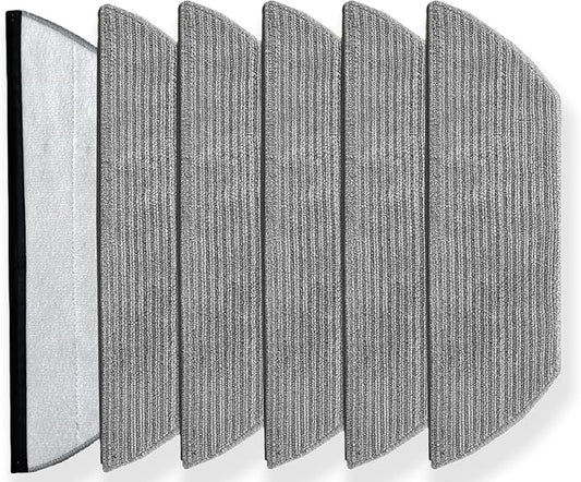 Replacement Mop Pads Compatible with Shark AV2800ZE RV2820YE RV2820ZE AV2820S AV2820AE RV2800AE RV2800S PowerDetect Never Touch Pro Robot Vacuum,Washable Reusable Replacement Microfiber Soft Mop Pads