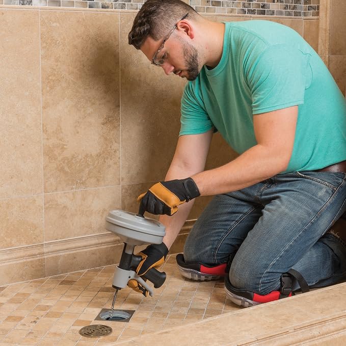 Drain Cleaner,Line Cap. Up to 1-1/4"