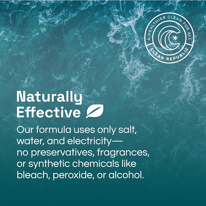 Multi-Purpose Disinfectant, HOCl Cleaner, 32oz Spray & 1 Gallon Refill | EPA-Registered, Kills 99% of Bacteria, No Chemical Residue, Hypochlorous Acid, Non-Toxic, Fragrance Free, Family & Pet Safe
