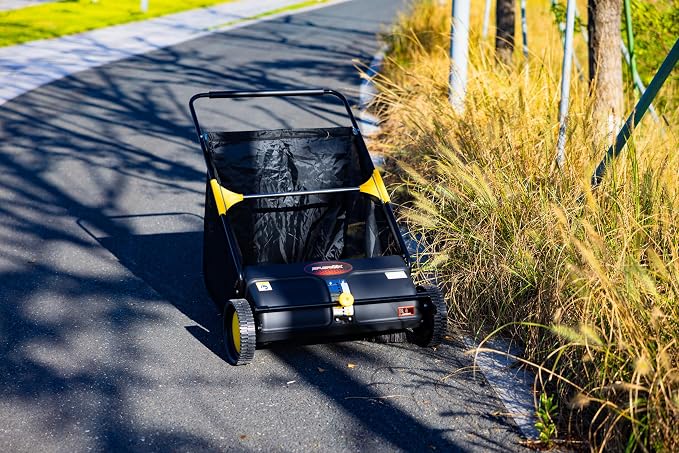 SPLENDOR LS-650A2 26-Inch Walk-behaind Push Lawn Sweeper Yard Sweeper Road Sweeper