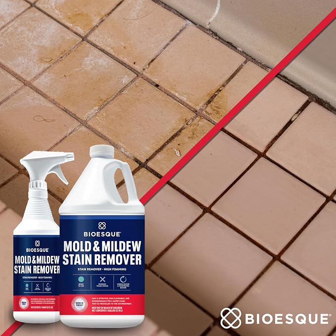 Bioesque Mold & Mildew Stain Remover, 1 Gallon (Pack of 1)