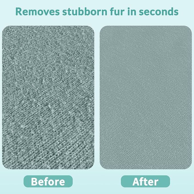 Deep Cleaner Pro Pet Hair Remover 5-Pack Bulk Set - Heavy Duty Carpet Rake & Multi-Surface Scraper for Dog & Cat Hair on Rugs, Couches, Pet Towers, Car Seats & Stairs - Reusable Travel-Size