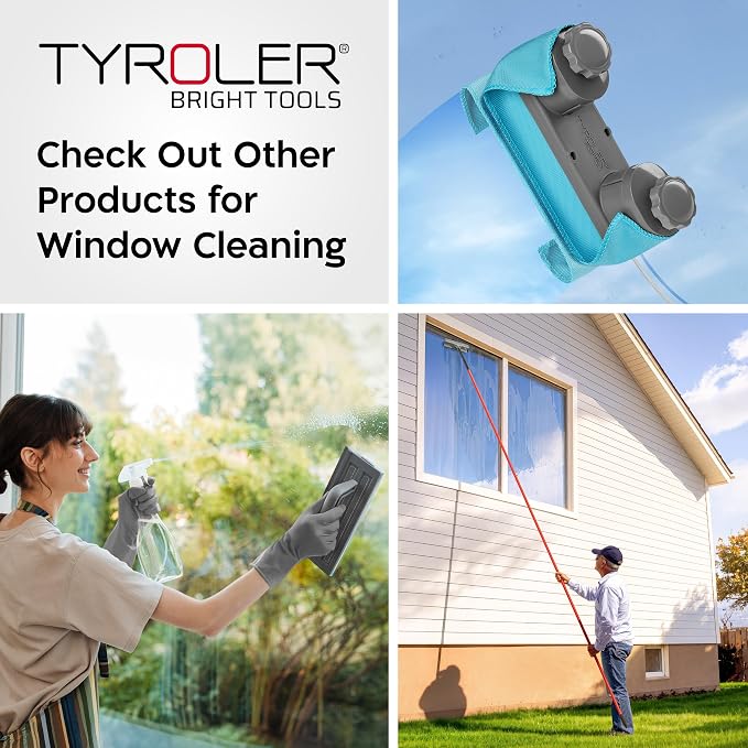 Tyroler Glider S-1 AFC Magnetic Window Cleaner Tool Fits Windows 0.1"-0.4" | | Double-Sided Window Cleaner Tool Fits Windows 0.1"-0.4" Thick | Magnet Window Cleaner | Magnetic Glass Cleaner