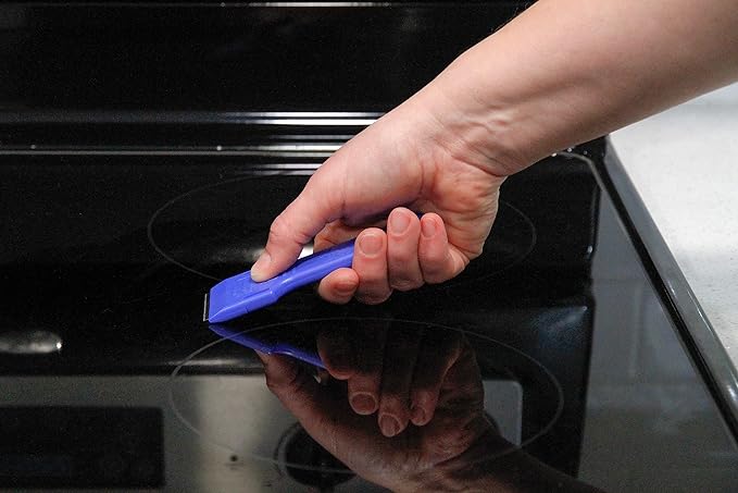 Cerama Bryte Cooktop Scraper & Pad Kit for Glass-Ceramic Surfaces