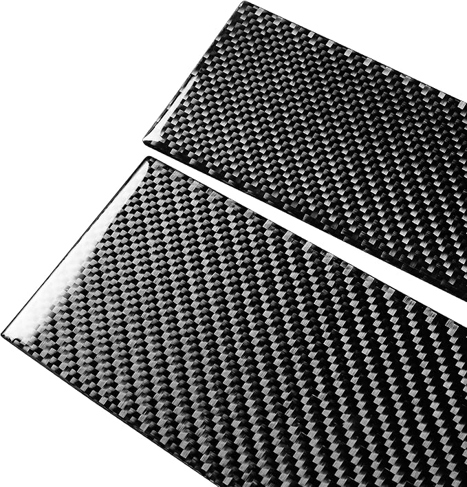 Real Carbon Fiber Trim for Ford Mustang GT Shelby Accessories | for 2005 2006 2007 2008 2009，Passenger Instrument Dashboard Cover，Thick Overlay Sticker Decal，3PCs