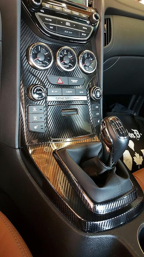 VVIVID Epoxy High Gloss Carbon Vinyl Automotive Wrap Film DIY Easy to Install No Mess (3ft x 5ft, Black)