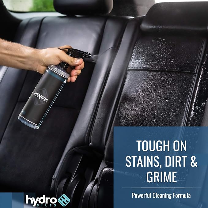 Plastic & Leather Interior Cleaner (16oz) | Dye-Free Car Interior Cleaner for Plastic, Leather & Vinyl | Deep Cleans Stains, Dirt, Grime & Spills | No Greasy Residue for Cars, Trucks & SUVs