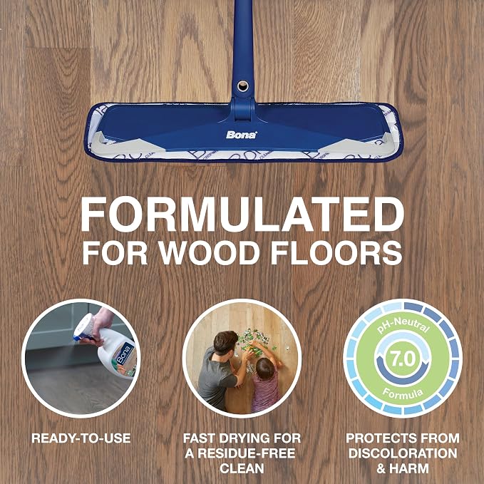 Bona Hardwood Floor Cleaner Spray - 32 fl oz - Lavender Thyme Scent
