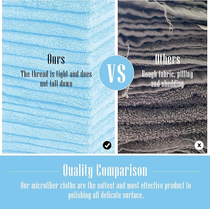 Sunny zzzZZ 24 Pack Kitchen Dishcloths - Does Not Shed Fluff - Reusable Dish Towels, Dish Cloths, Super Absorbent Coral Fleece Cleaning Cloths, Washable Fast Drying, 10 x 10 Inch (Aquamarine)