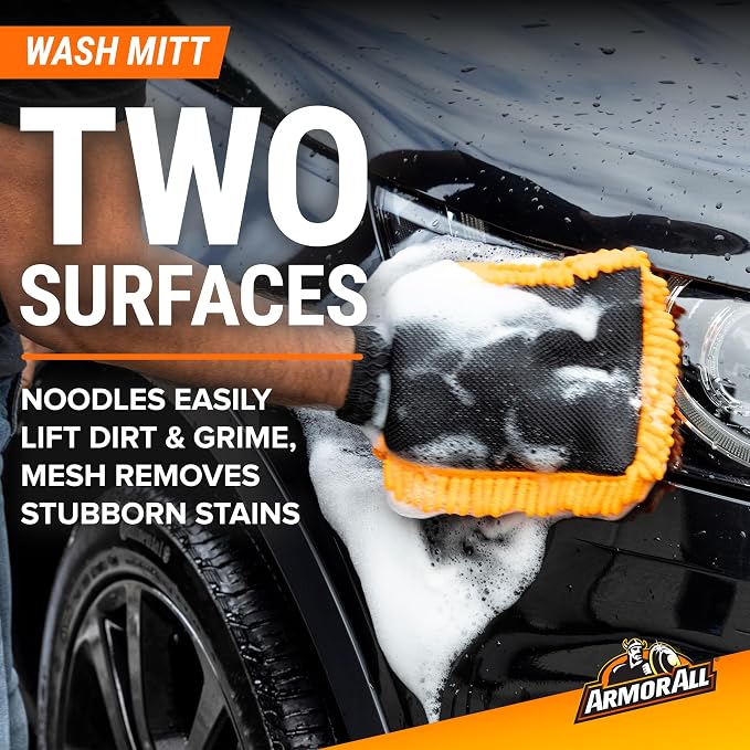 Armor All Cleaning Kit, Car Wash Soap, Wash Mitt & Microfiber Towel | Armor All Cleaning Kit, Car Wash Soap, Wash Mitt & Microfiber Towel