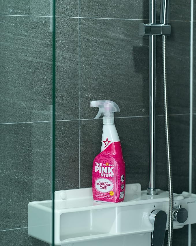 Stardrops - The Pink Stuff - The Miracle Bathroom Foam Cleaner 750ml 2-Pack Bundle