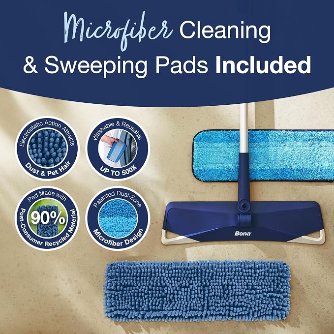 Bona Premium Sweep & Clean Mop for Multi-Surface floors