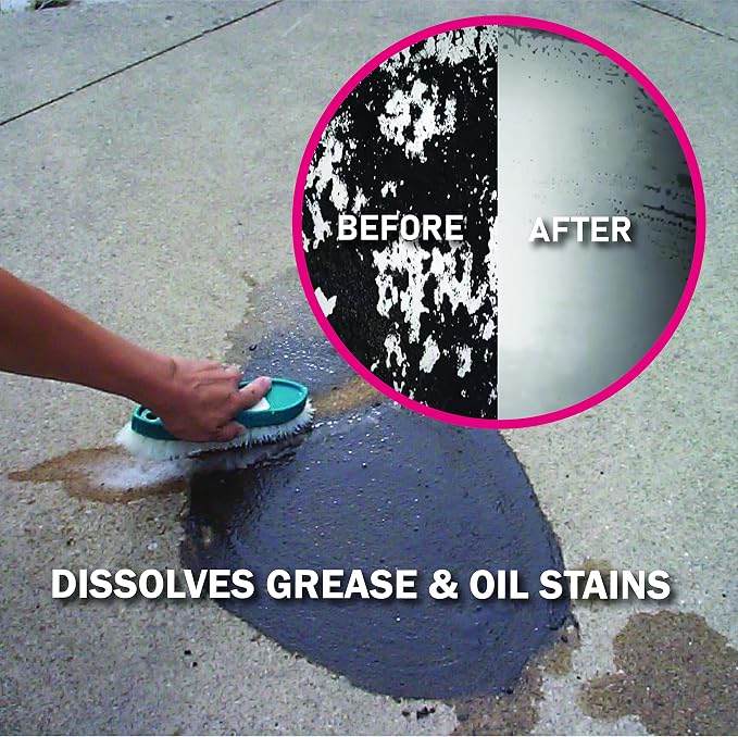 Oil Eater Original 1 Gallon Cleaner,Degreaser - Dissolve Grease Oil and Heavy-Duty Stains – Professional Strength,(Pack of 2)
