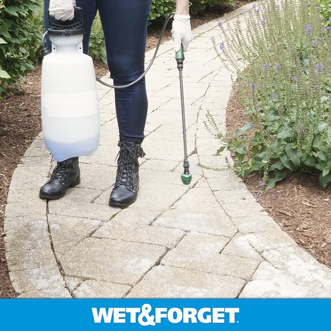 Wet & Forget Outdoor Moss Mold Mildew & Algae Stain Remover 2x .75 Gallon