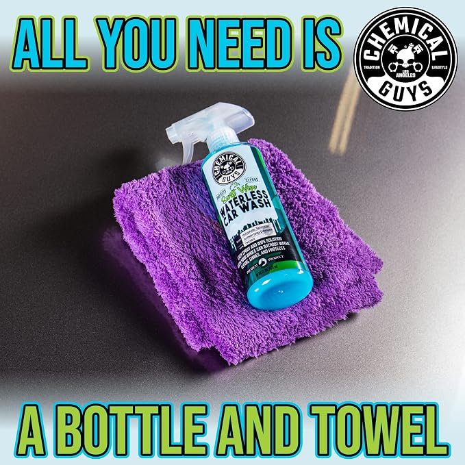Chemical Guys CWS20916 Swift Wipe Sprayable Waterless Car Wash, Easily Clean - Just Spray & Wipe, Safe for Cars, Trucks, Motorcycles, RVs & More, 16 fl oz (Pack of 2)