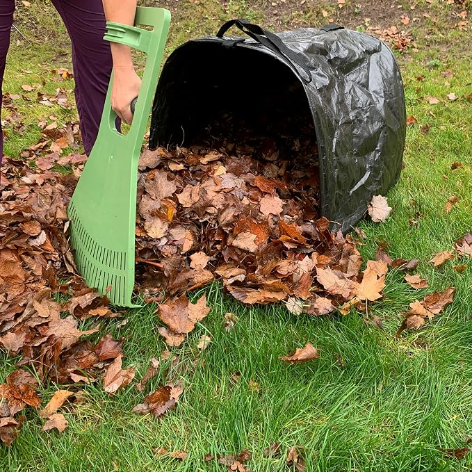TheXceptional Pick-Up Claws | Ergonomic Leaf Scoops & Yard Grabber Tool | Light-Weight, Tall Grip Wide Rake Head, Easy Leaves Cleanup Hand Tool Garden Collector, Durable USA-Made by Vertex Products